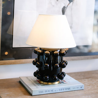 Black Linden Cordless Accent Lamp