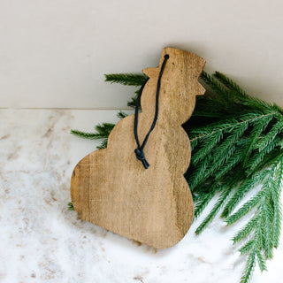 Snowman Cutting Board