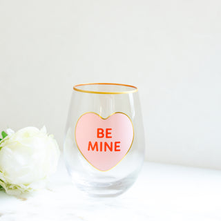 Conversation Hearts Glasses