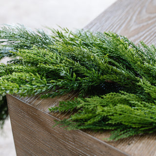 6' Mixed Cedar Garland