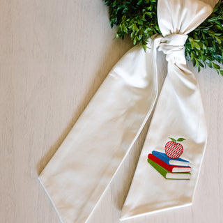 Back to School / Teacher Wreath Sash