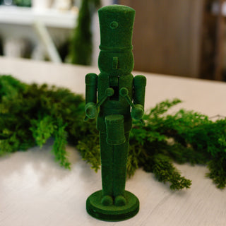 Green Velvet Nutcracker
