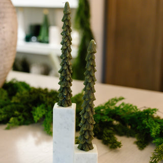 Christmas Tree Candle - Green