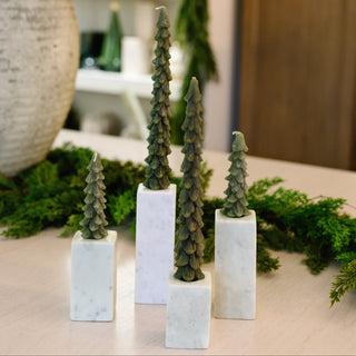Christmas Tree Candle - Green