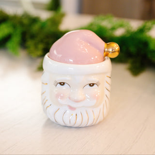 Papa Noel Candy Jar, Pink