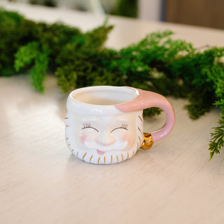 Papa Noel Mug, Pink