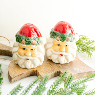 Santa Face Salt & Pepper Set