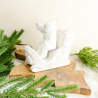 Santa / Sleigh Salt & Pepper Set