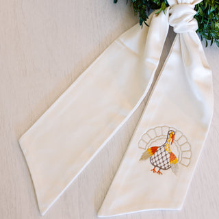 Thanksgiving Turkey Wreath Sash